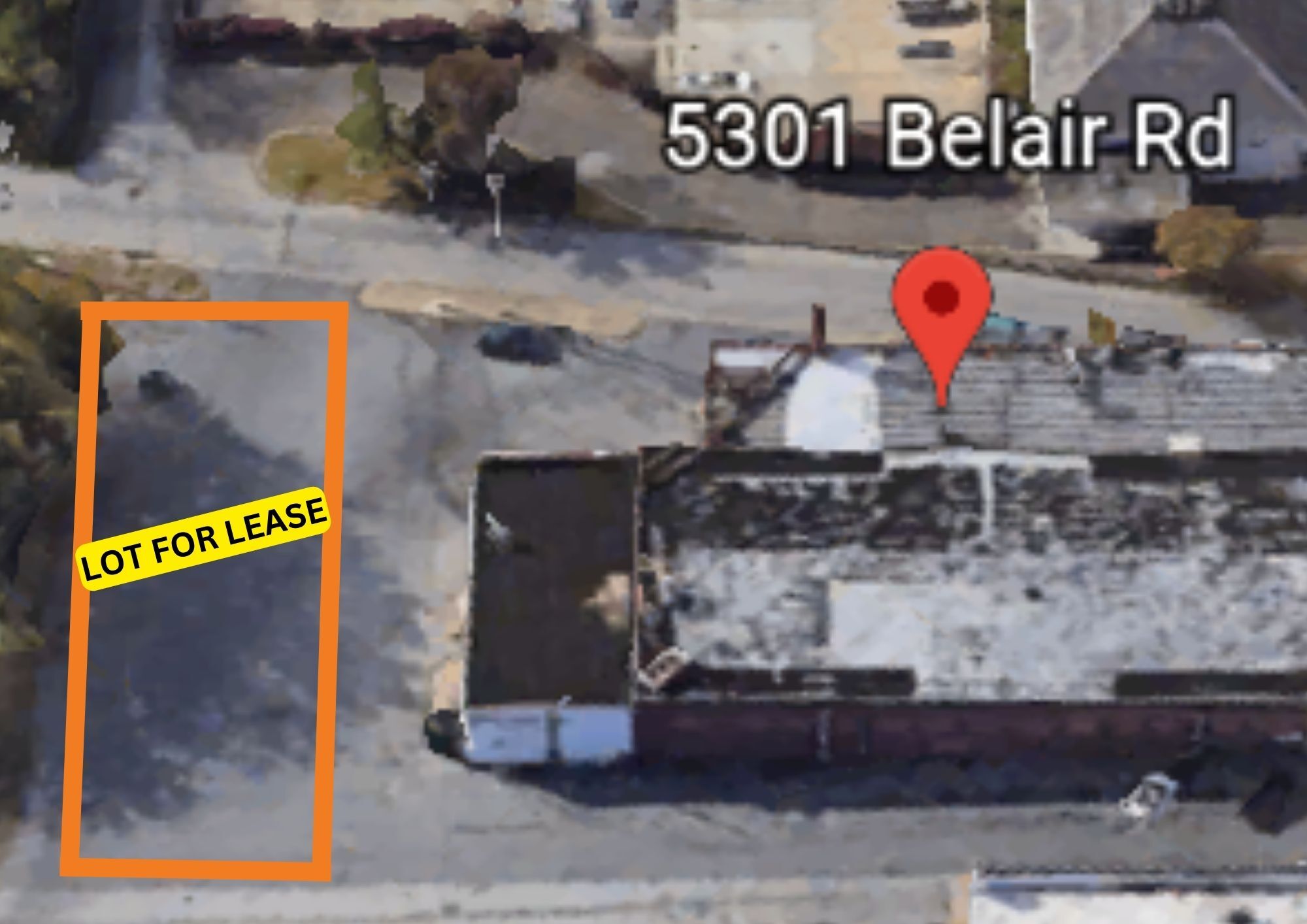 5301 Belair Rd, Baltimore, MD for lease Aerial- Image 1 of 2