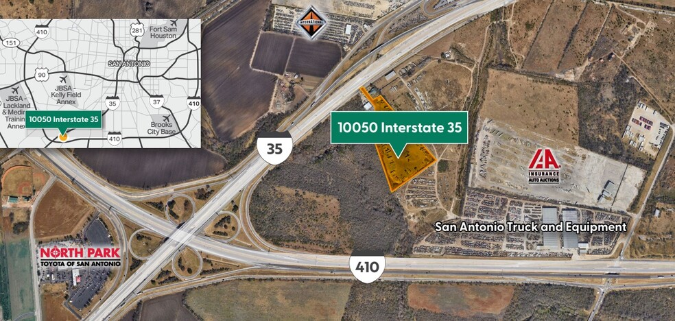 10050 Interstate Highway 35 S, San Antonio, TX for lease - Aerial - Image 3 of 3