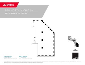 980 N Michigan Ave, Chicago, IL for lease Floor Plan- Image 1 of 1