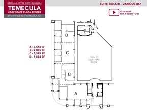 27450 Ynez Rd, Temecula, CA for lease Floor Plan- Image 2 of 2