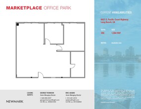 6615 E Pacific Coast Hwy, Long Beach, CA for lease Floor Plan- Image 1 of 1