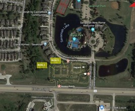 27045 E University Dr, Aubrey, TX - aerial  map view