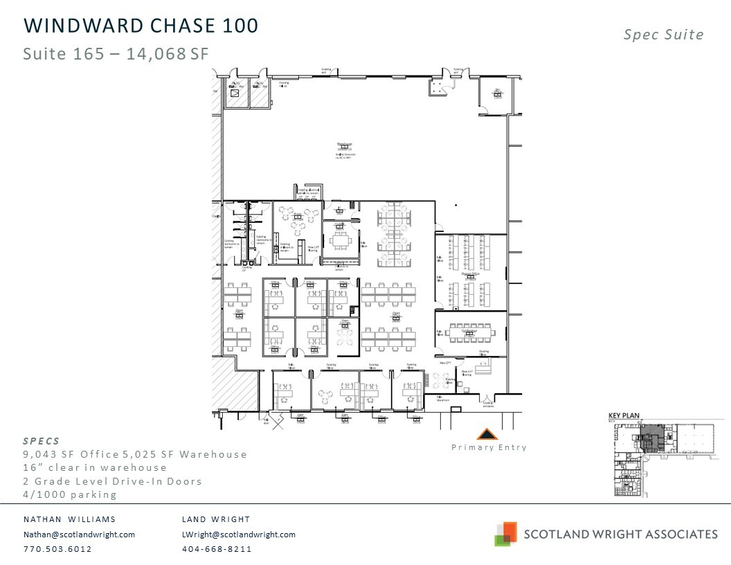 1235 Old Alpharetta Rd, Alpharetta, GA for lease Floor Plan- Image 1 of 3