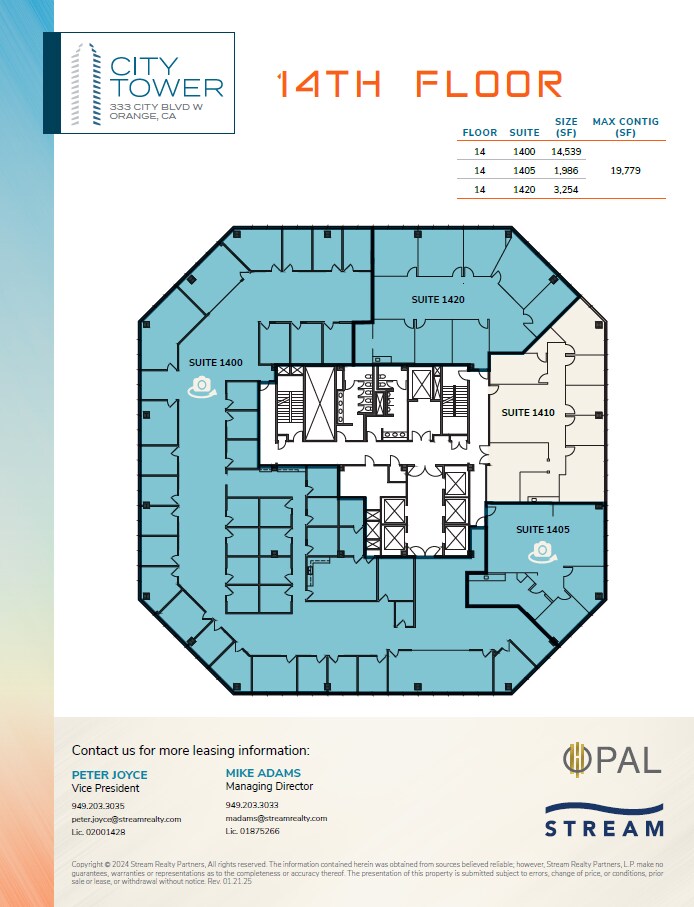 333 City Blvd W, Orange, CA for lease Floor Plan- Image 1 of 2