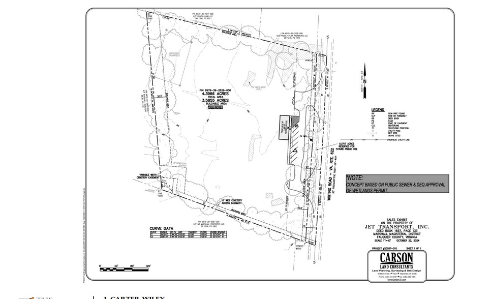 4156 Whiting Rd, Marshall, VA for sale - Plat Map - Image 3 of 3