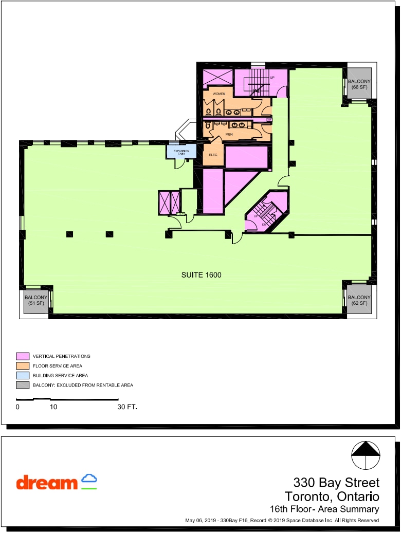 330 Bay St, Toronto, ON for lease Floor Plan- Image 1 of 1