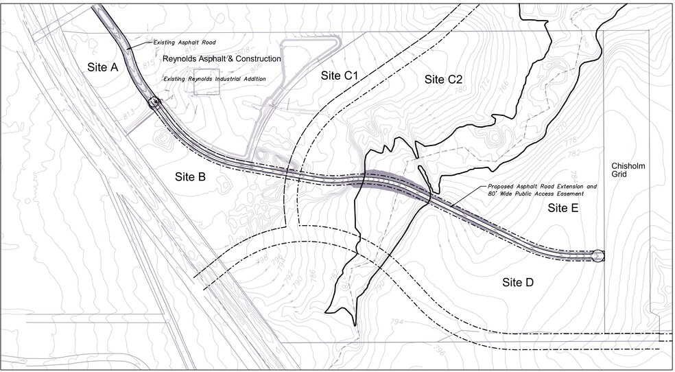 10010 Hicks Field Rd, Fort Worth, TX for lease - Site Plan - Image 2 of 3