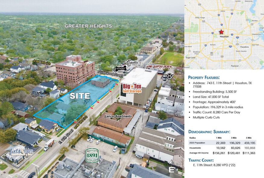 743 E 11th St, Houston, TX for lease - Building Photo - Image 3 of 3