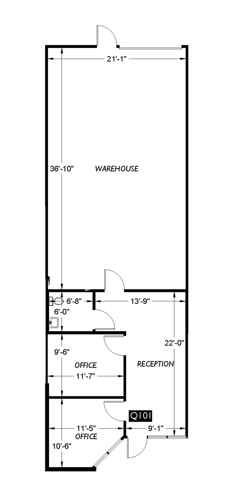 6627 S 191st Pl, Kent, WA for lease Floor Plan- Image 1 of 1