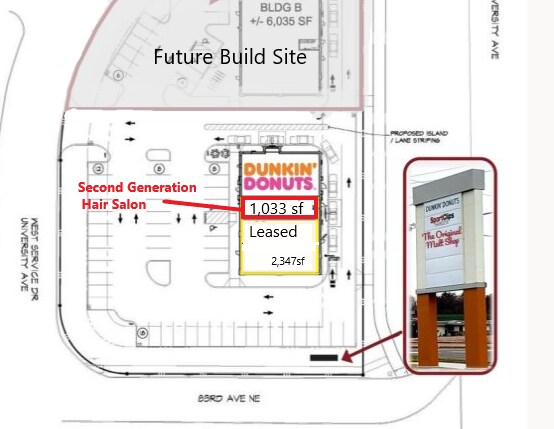 8300 University Ave NE, Fridley, MN for lease - Building Photo - Image 2 of 4