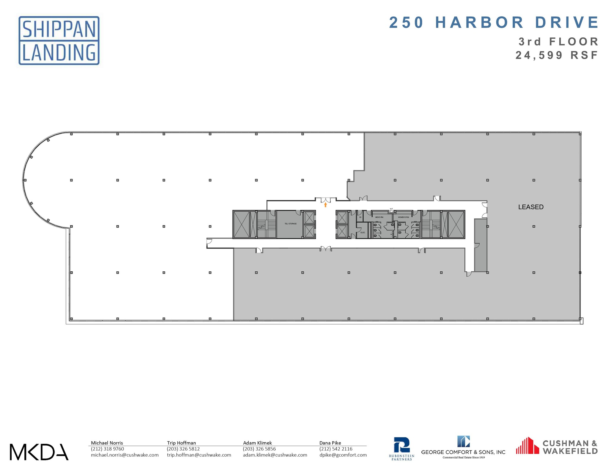 208 Harbor Dr, Stamford, CT for lease Floor Plan- Image 1 of 1