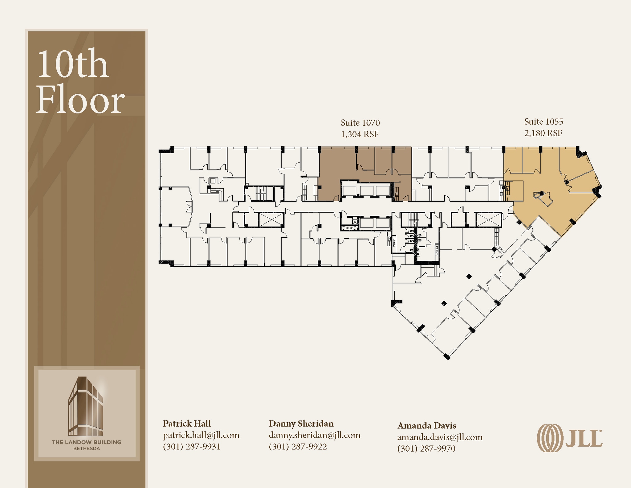 7910 Woodmont Ave, Bethesda, MD for lease Floor Plan- Image 1 of 3