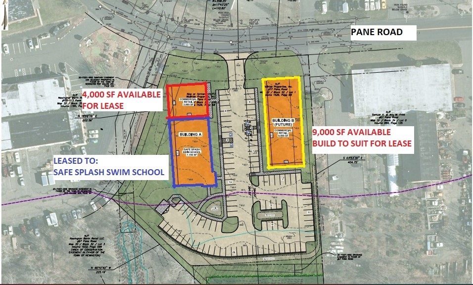 77 Pane Road, Newington, CT for lease Site Plan- Image 1 of 3