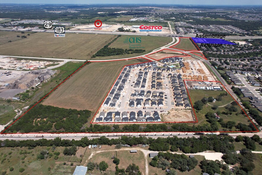 HWY 183, Liberty Hill, TX for sale - Aerial - Image 1 of 8