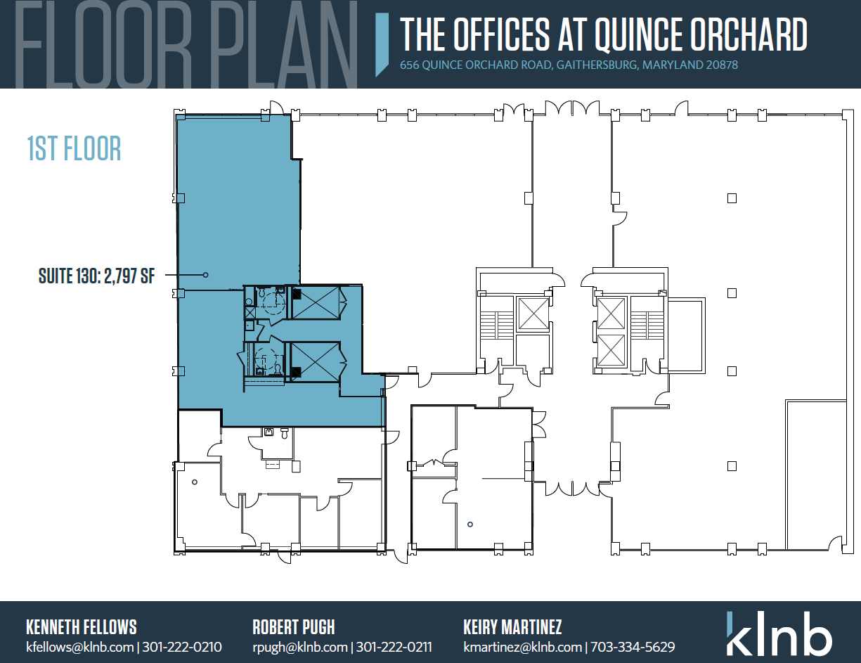 656 Quince Orchard Rd, Gaithersburg, MD for lease Floor Plan- Image 1 of 1