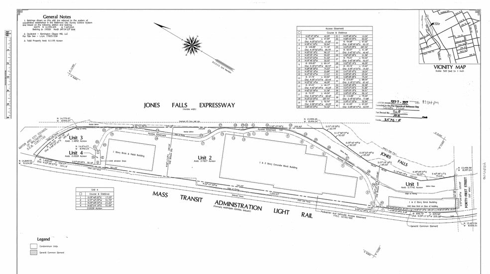 1786-1798 Union Ave, Baltimore, MD for lease - Plat Map - Image 3 of 8