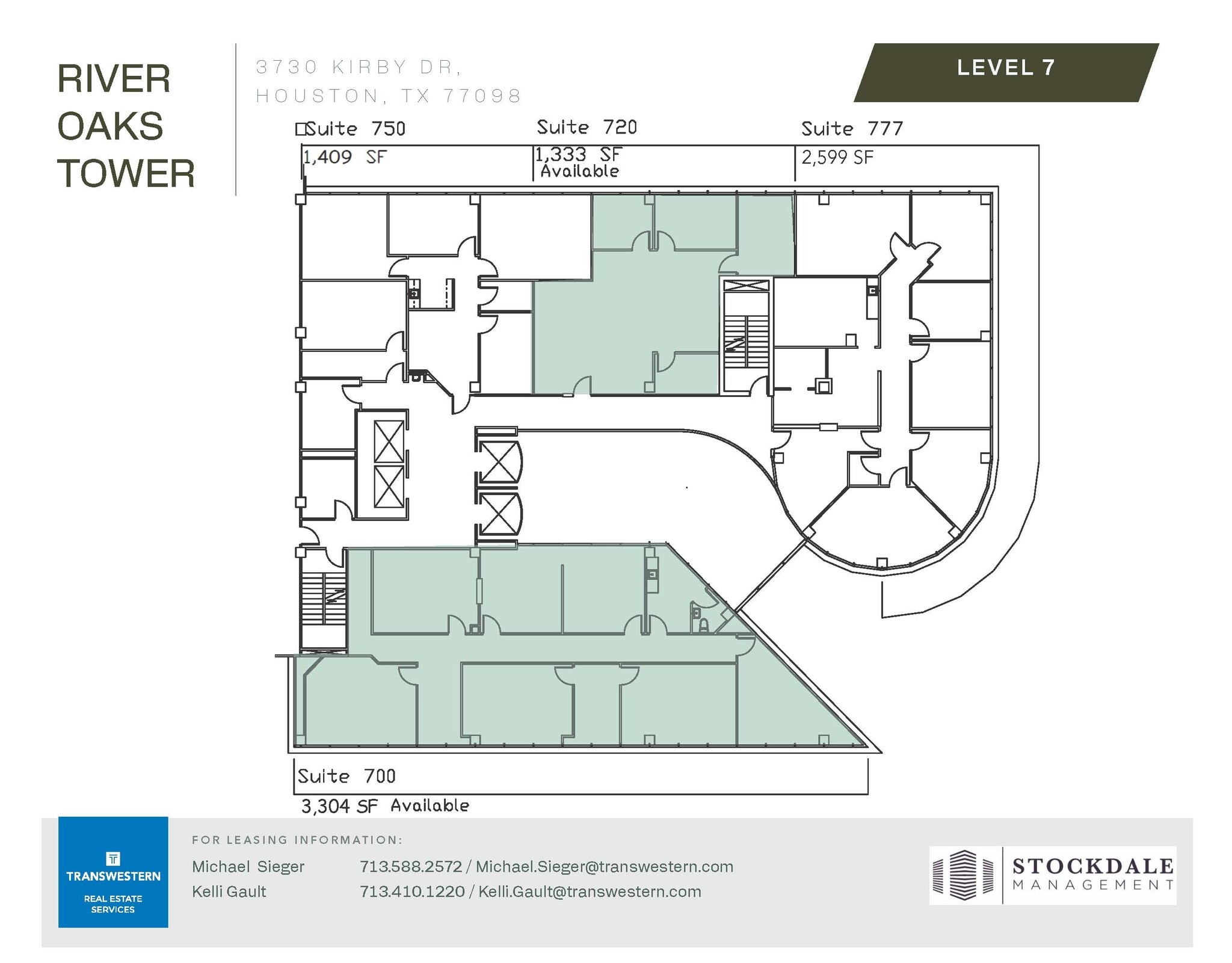 3730 Kirby Dr, Houston, TX for lease Floor Plan- Image 1 of 1