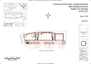 New Zealand Ave, Walton On Thames for lease Site Plan- Image 1 of 6