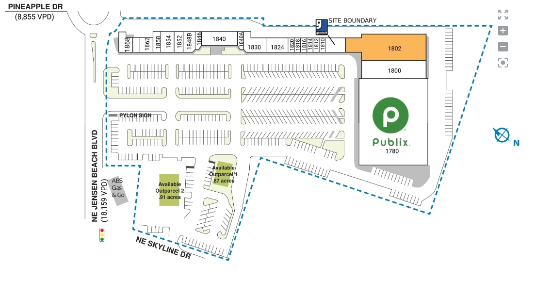 NE Skyline Dr, Jensen Beach, FL for sale Site Plan- Image 1 of 2