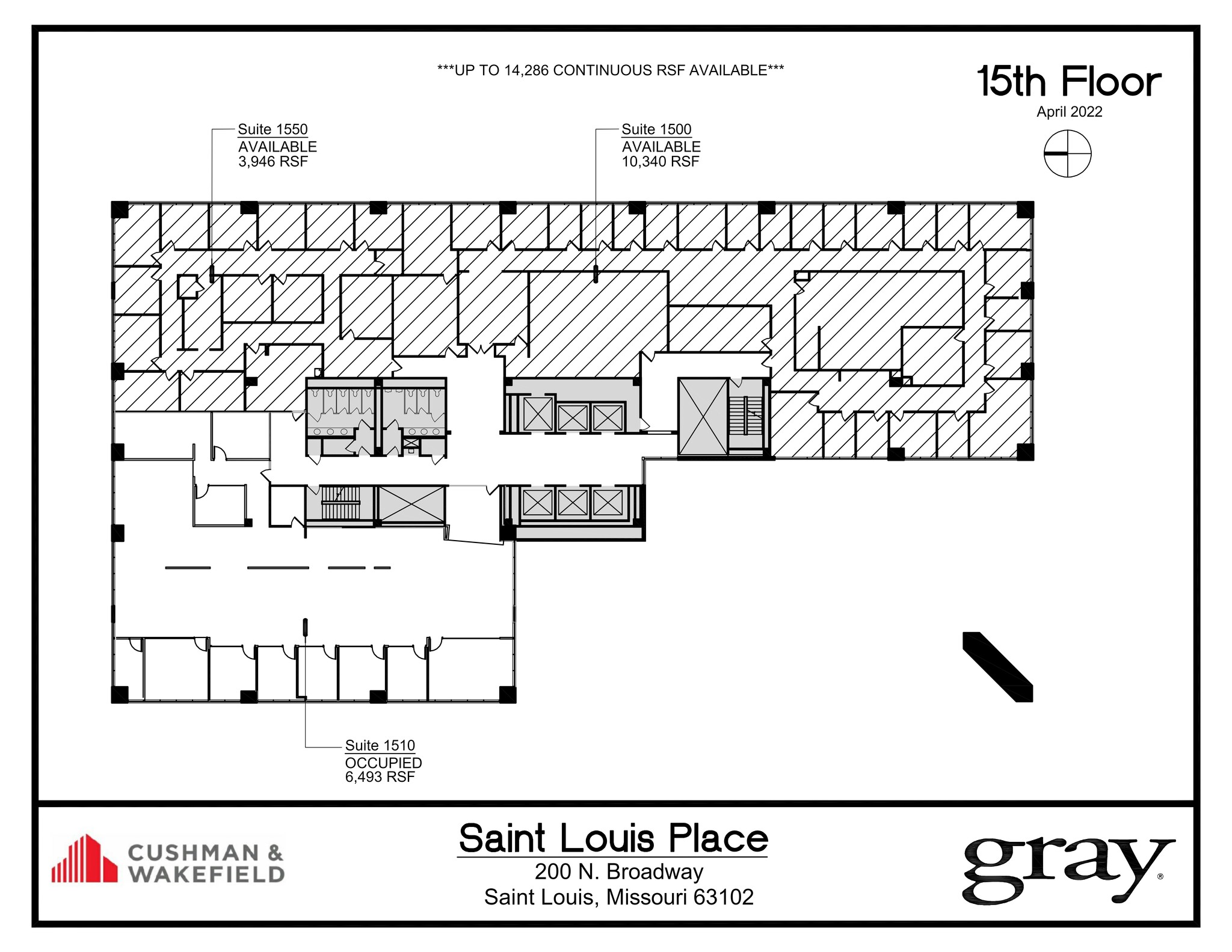 200 N Broadway, Saint Louis, MO for lease Floor Plan- Image 1 of 1