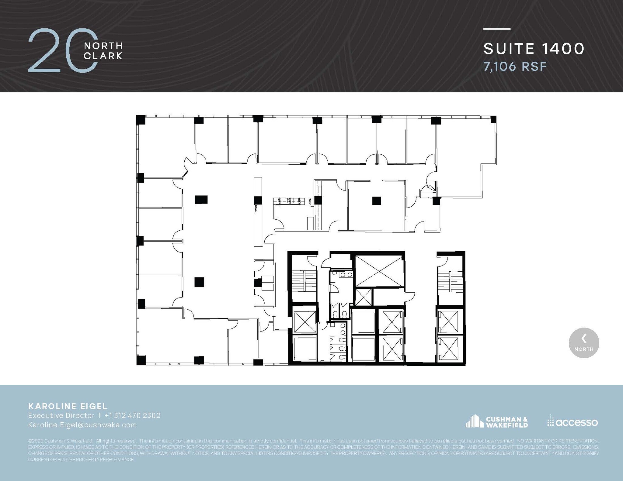 20 N Clark St, Chicago, IL for lease Floor Plan- Image 1 of 1