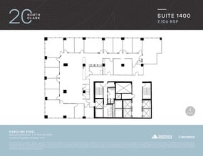 20 N Clark St, Chicago, IL for lease Floor Plan- Image 1 of 1