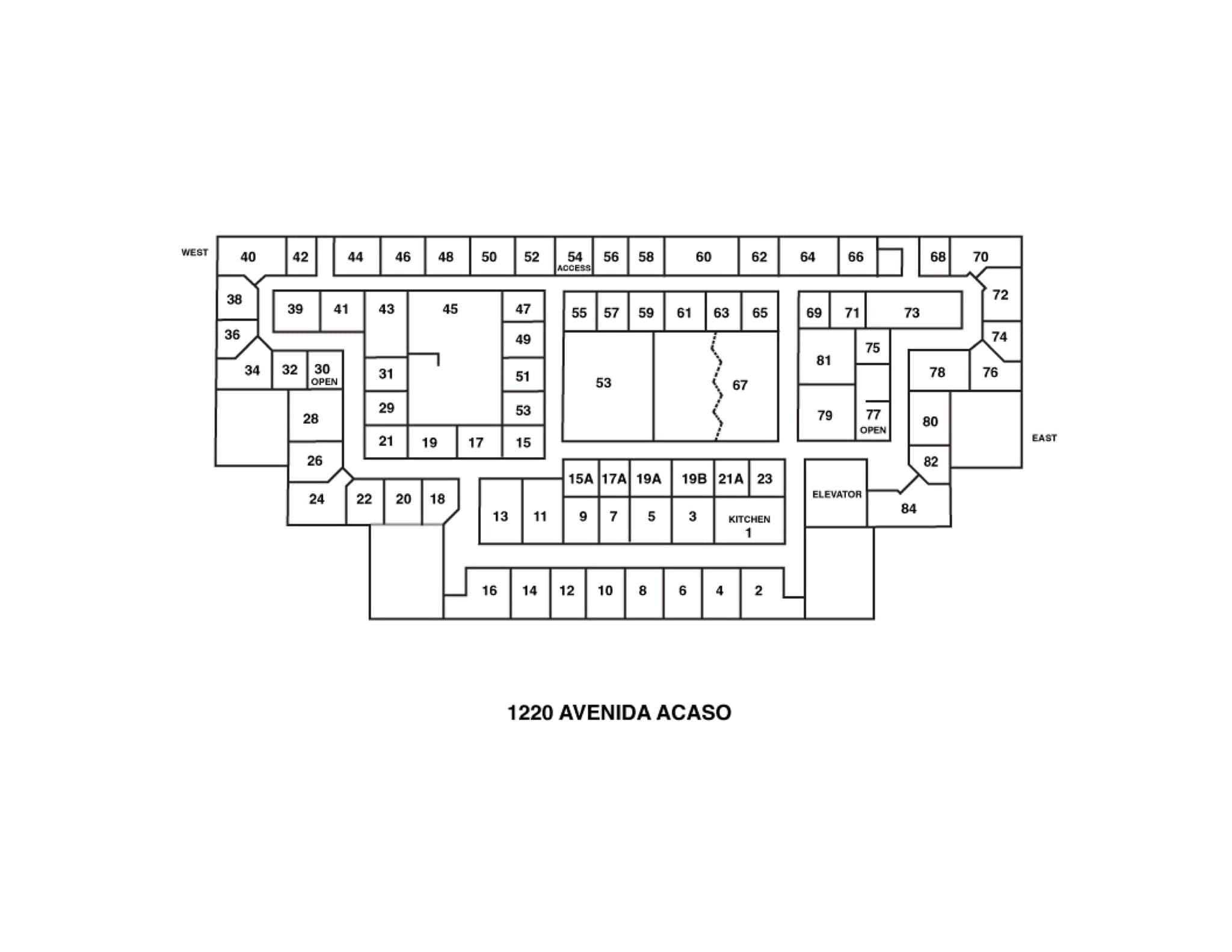 1220 Avenida Acaso, Camarillo, CA for lease Site Plan- Image 1 of 1