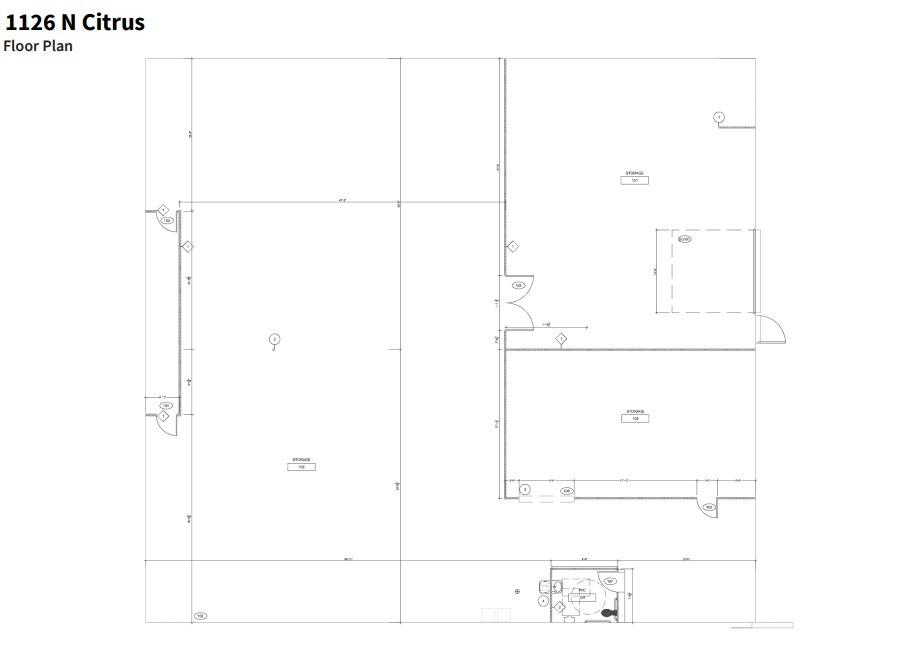 1135 N Highland Ave, Los Angeles, CA for sale Floor Plan- Image 1 of 4