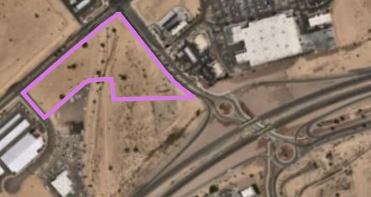 Interstate 15 Southbound Exit Corner & Falcon Ridge, Mesquite, NV for sale Building Photo- Image 1 of 5