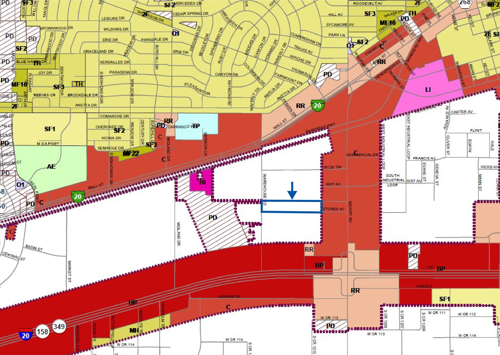 1912 Warehouse Rd, Midland, TX 79703 for Lease