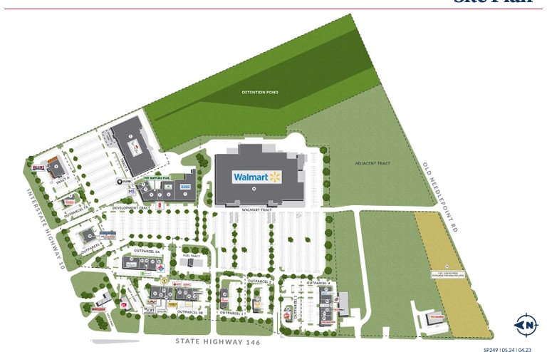 Old Needlepoint Rd, Baytown, TX for sale - Site Plan - Image 2 of 4
