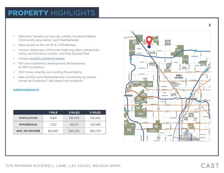 7557 Norman Rockwell Ln, Las Vegas, NV for lease - Building Photo - Image 2 of 6