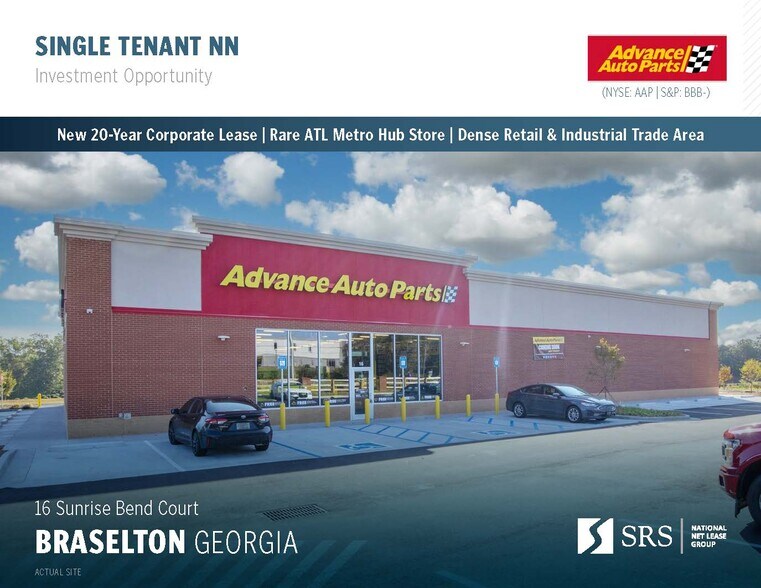 16 Sunrise Bend Court, Braselton, GA 30517 Advance Auto Parts