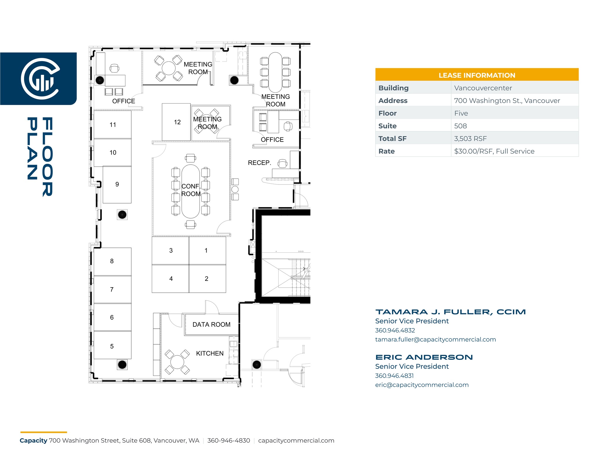 700 Washington St, Vancouver, WA for lease Site Plan- Image 1 of 1