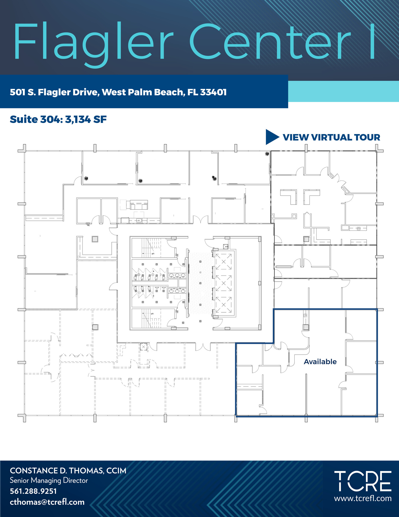 501 S Flagler Dr, West Palm Beach, FL for lease Site Plan- Image 1 of 1