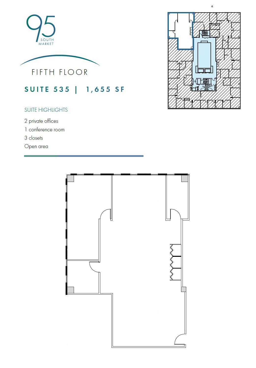 95 S Market St, San Jose, CA for lease Floor Plan- Image 1 of 1