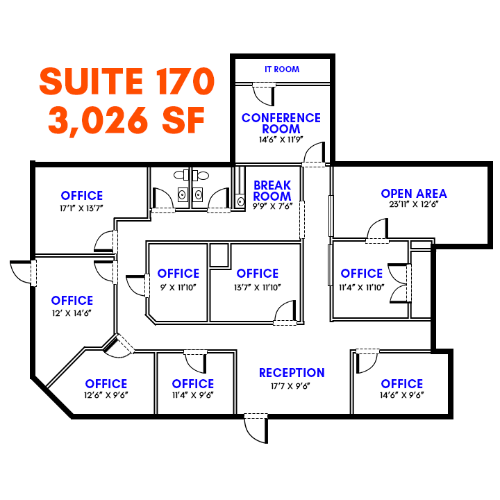 1300 NW 17th Ave, Delray Beach, FL for lease Floor Plan- Image 1 of 1