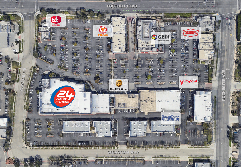 11787-11899 Foothill Blvd, Rancho Cucamonga, CA for lease - Building Photo - Image 1 of 6