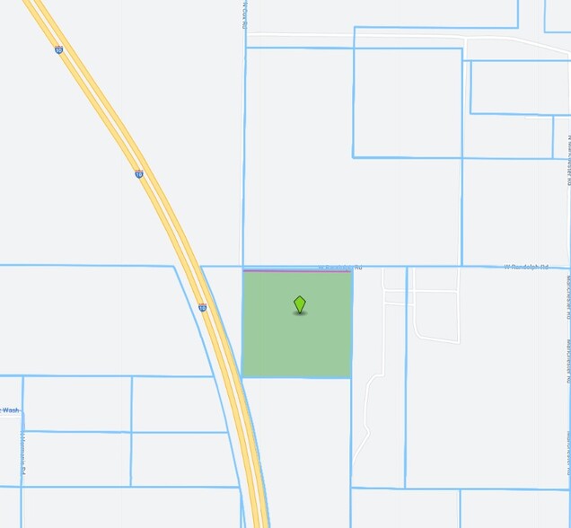 SEC Cox Road & Randolph Rd, Casa Grande, AZ for sale - Plat Map - Image 2 of 2