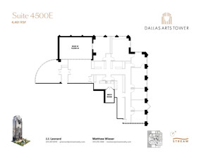 2200 Ross Ave, Dallas, TX for lease Floor Plan- Image 1 of 1