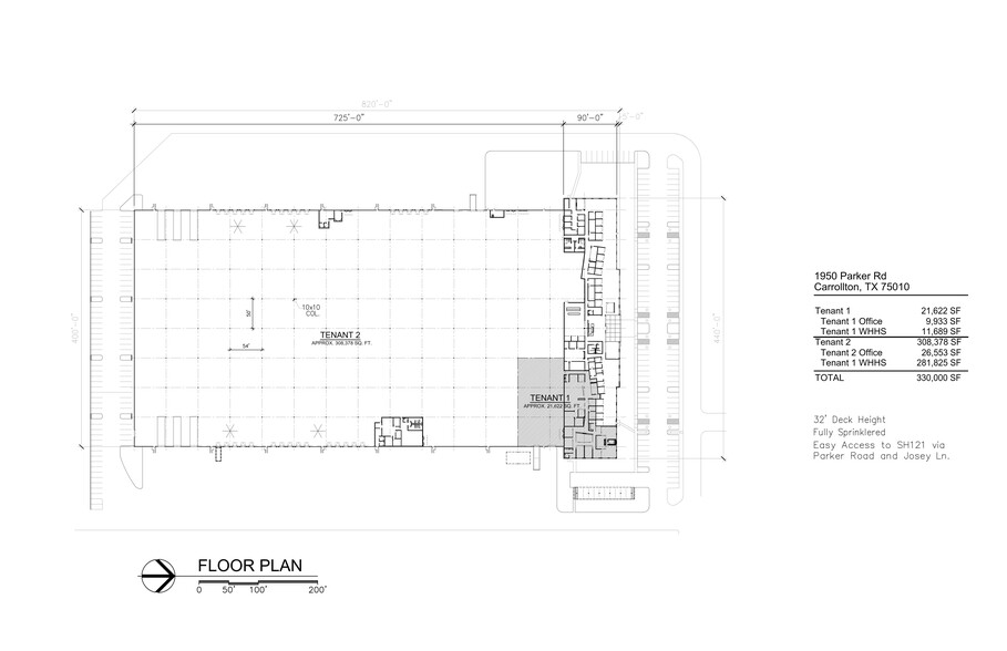 1950 E Parker Rd, Carrollton, TX for lease - Site Plan - Image 3 of 4