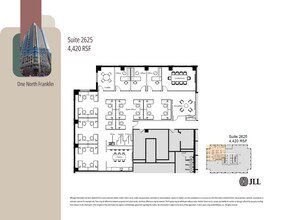 1 N Franklin St, Chicago, IL for lease Floor Plan- Image 1 of 3