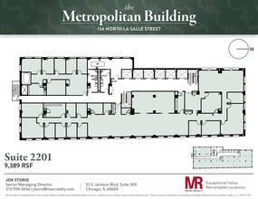 134 N LaSalle St, Chicago, IL for lease Floor Plan- Image 1 of 1