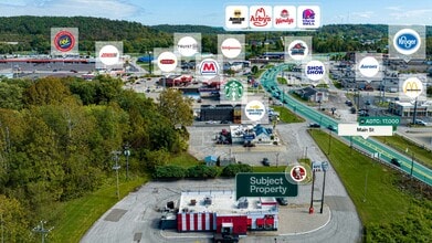 709 Main St, Ripley, WV - AERIAL map view