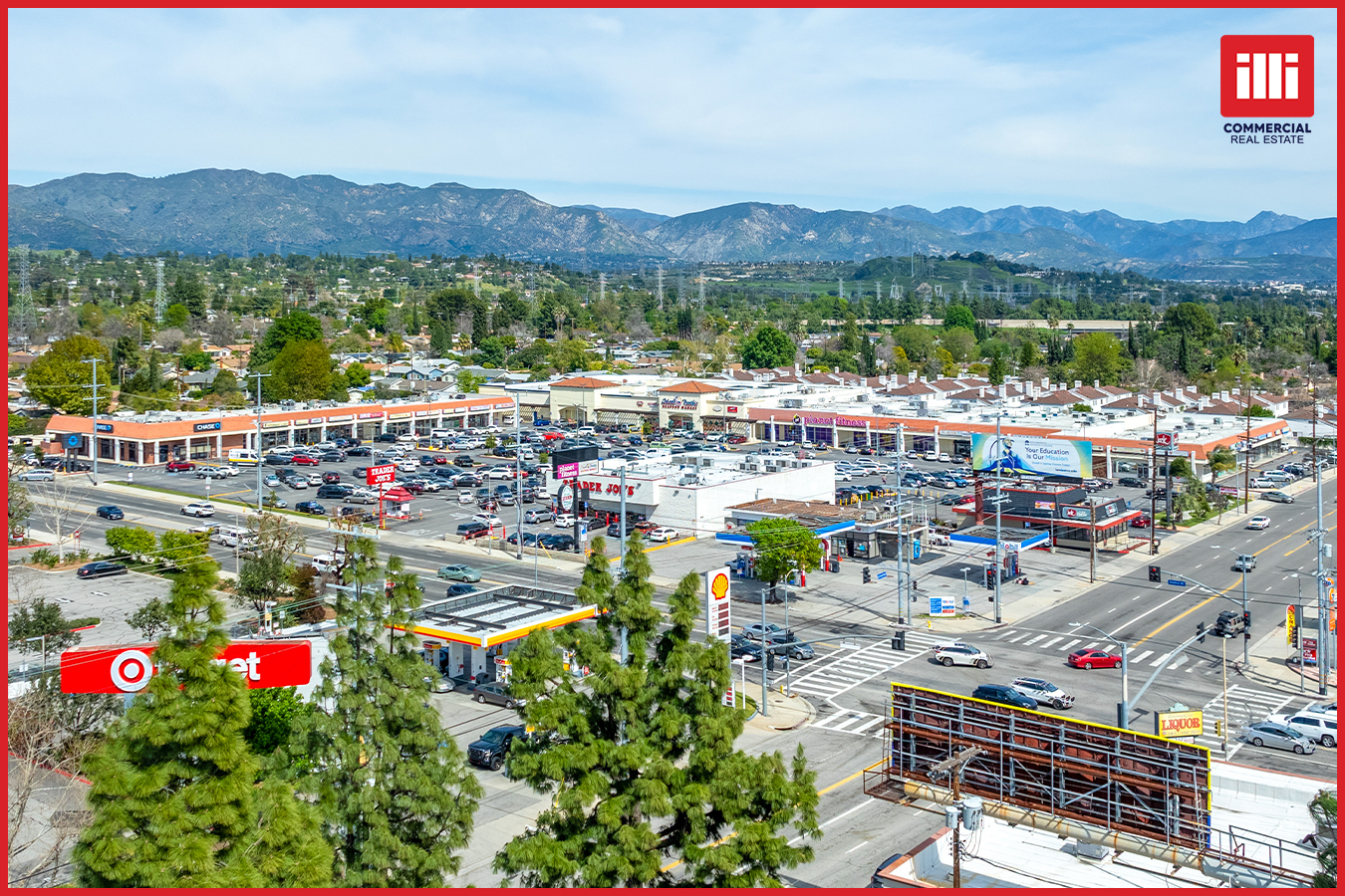 11112-11160 Balboa Blvd, Granada Hills, CA for lease Aerial- Image 1 of 7