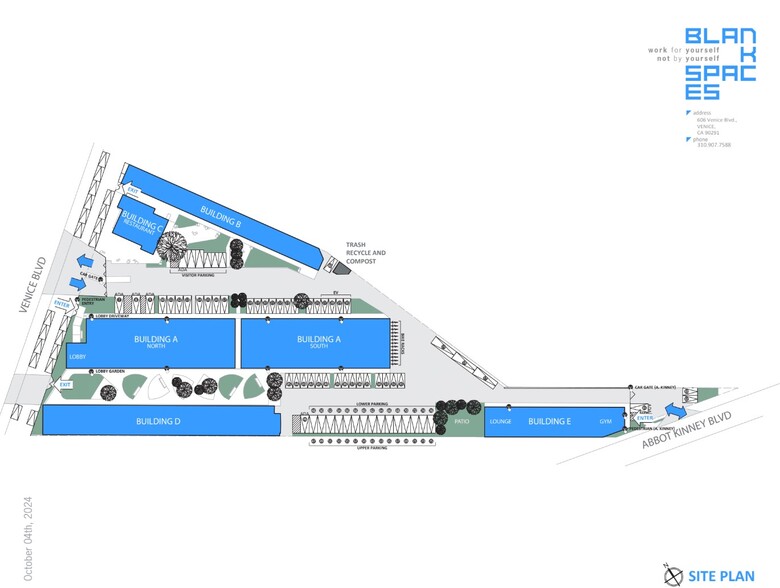 606 Venice Blvd, Venice, CA for lease - Site Plan - Image 1 of 18