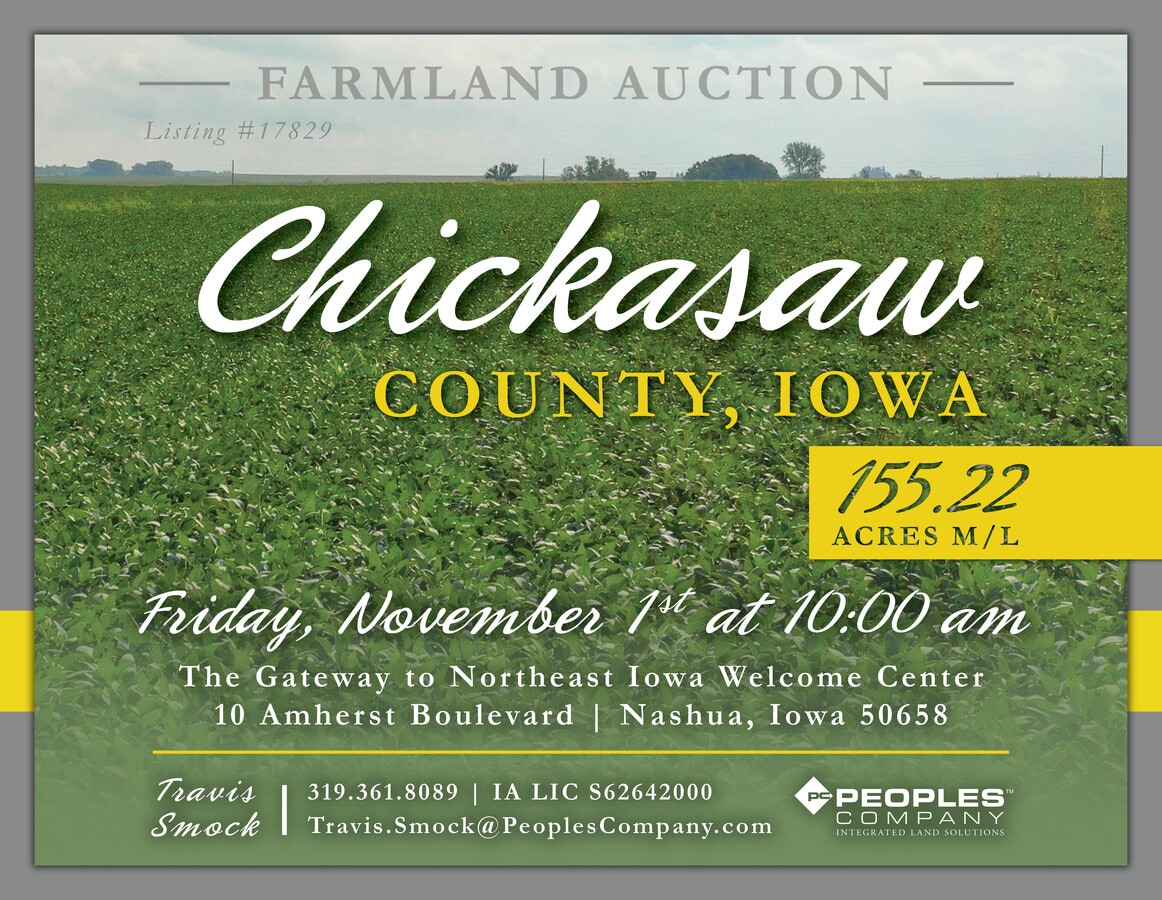 Exeter Ave, Nashua, IA 50658 Evelyn E. Reusch Revocable Trust Land