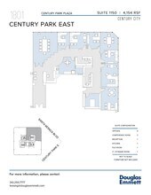 1801 Century Park E, Los Angeles, CA for lease Floor Plan- Image 1 of 1