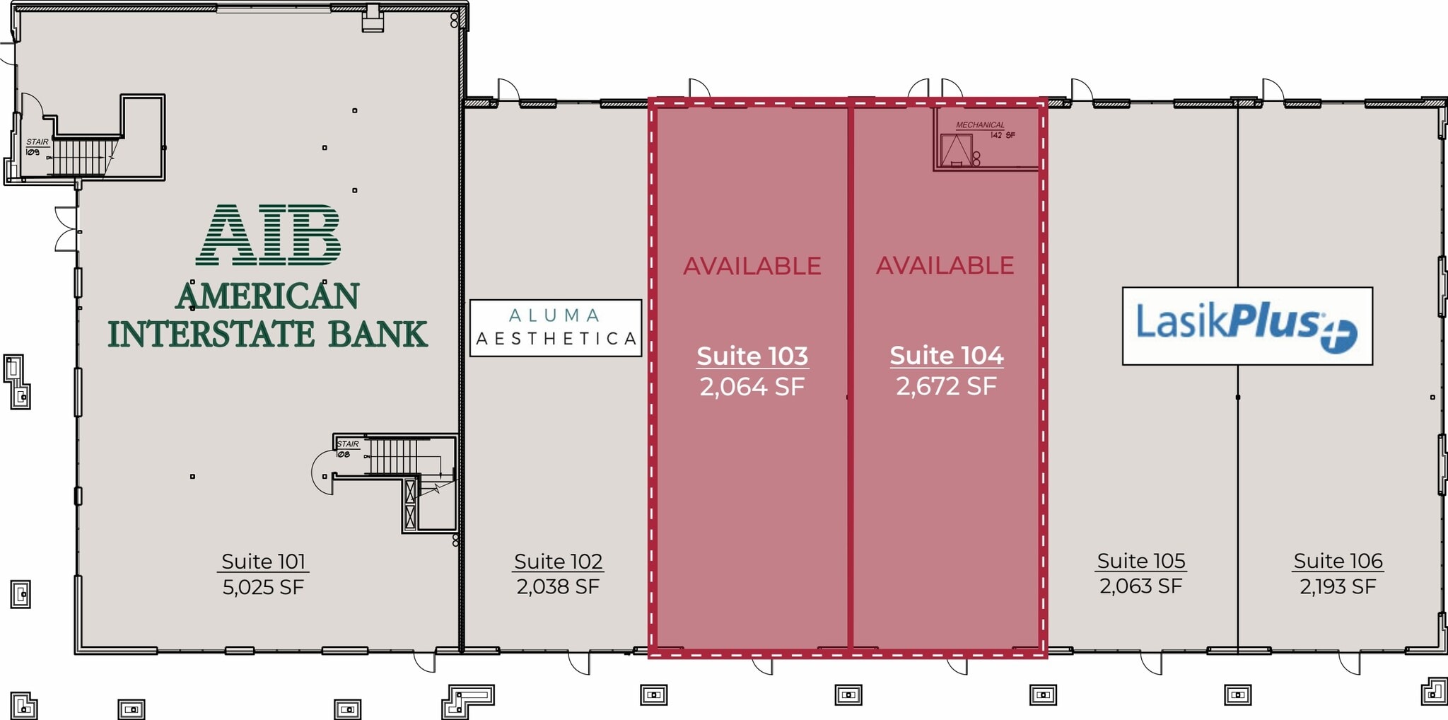 3404-3636 N 156th St, Omaha, NE for lease Floor Plan- Image 1 of 5