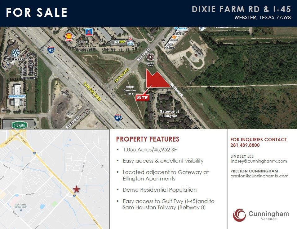 Dixie Farm Rd, Houston, TX 77089